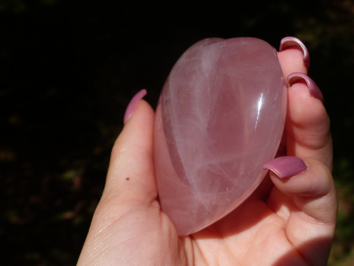 Rose Quartz Heart (#7)