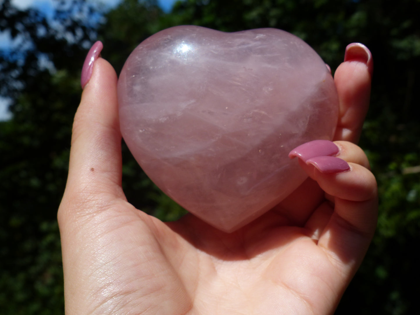 Rose Quartz Heart (#7)