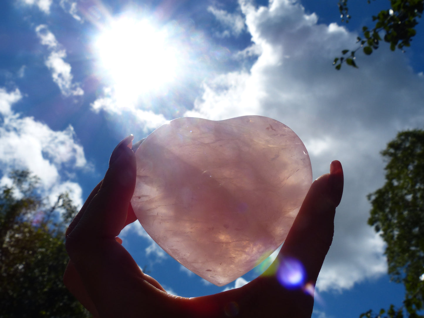 Rose Quartz Heart (#7)