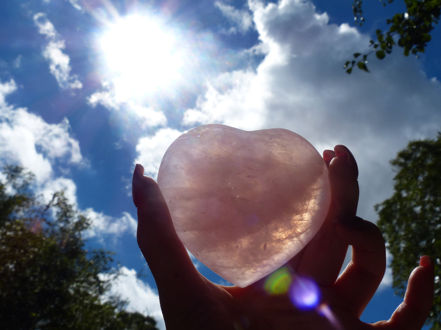 Rose Quartz Heart (#7)