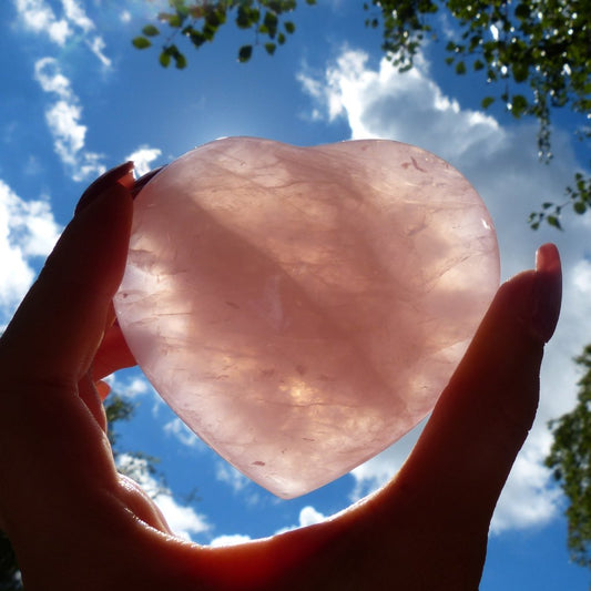 Rose Quartz Heart (#7)
