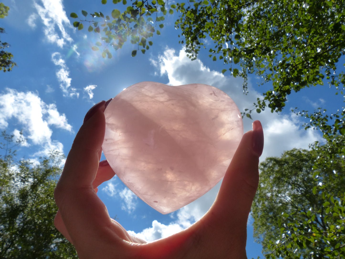 Rose Quartz Heart (#7)
