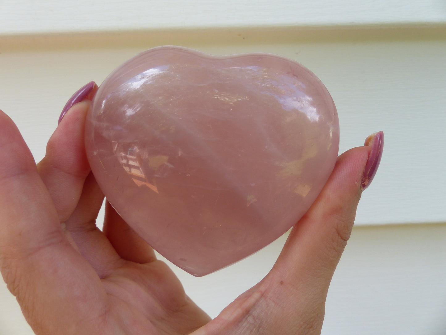 Rose Quartz Heart (#7)