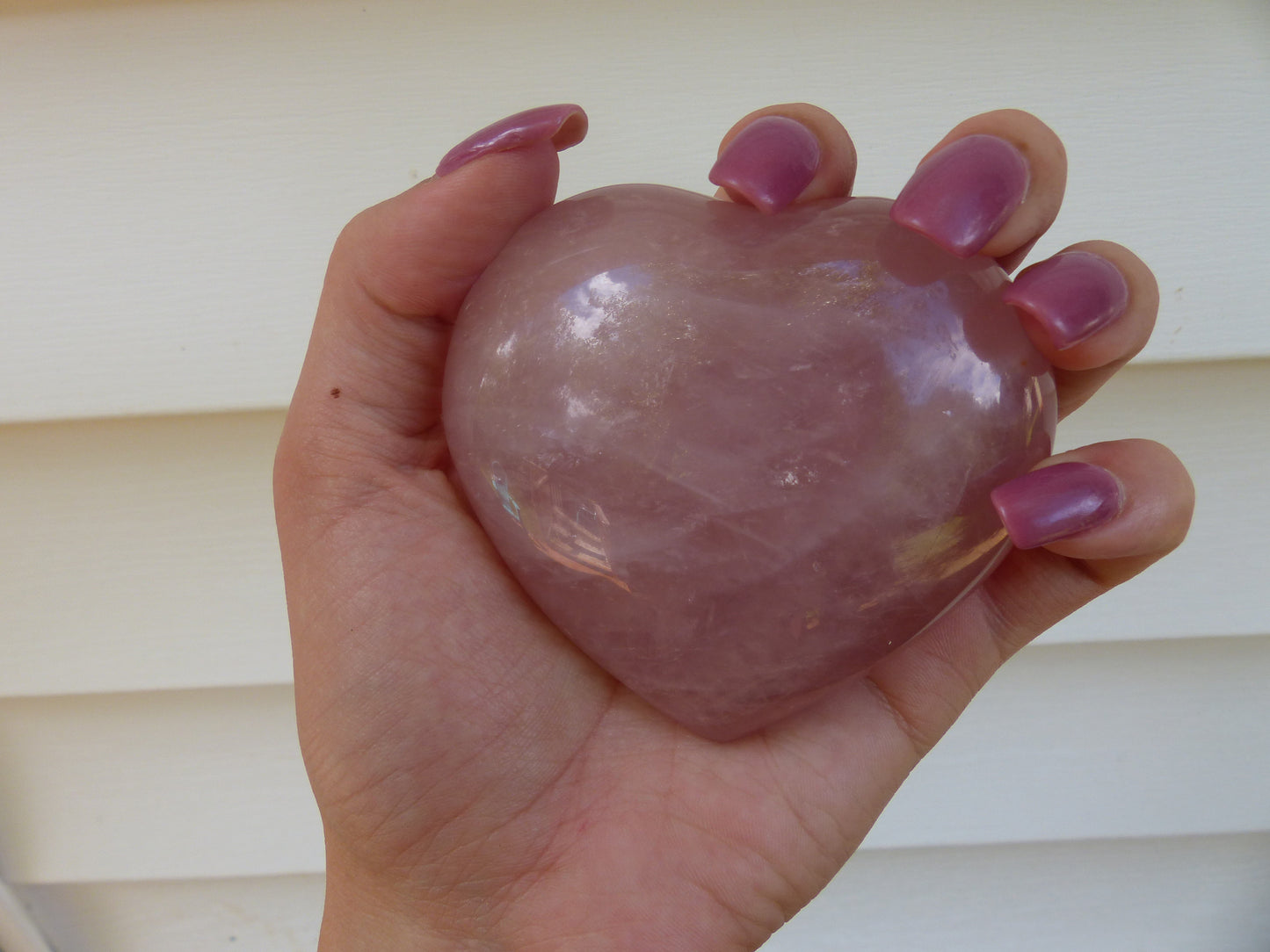 Rose Quartz Heart (#7)
