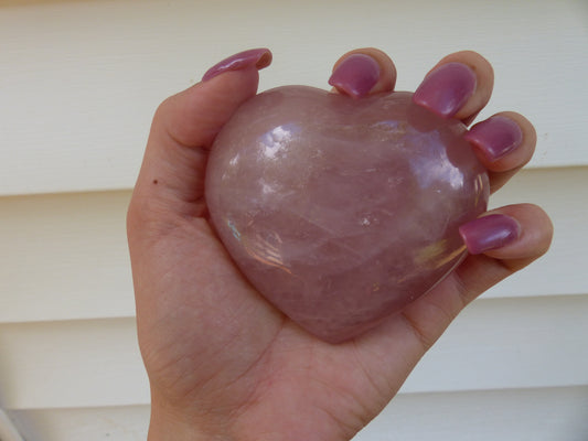 Rose Quartz Heart (#7)