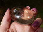 Smoky Quartz Palm Stone (#8)