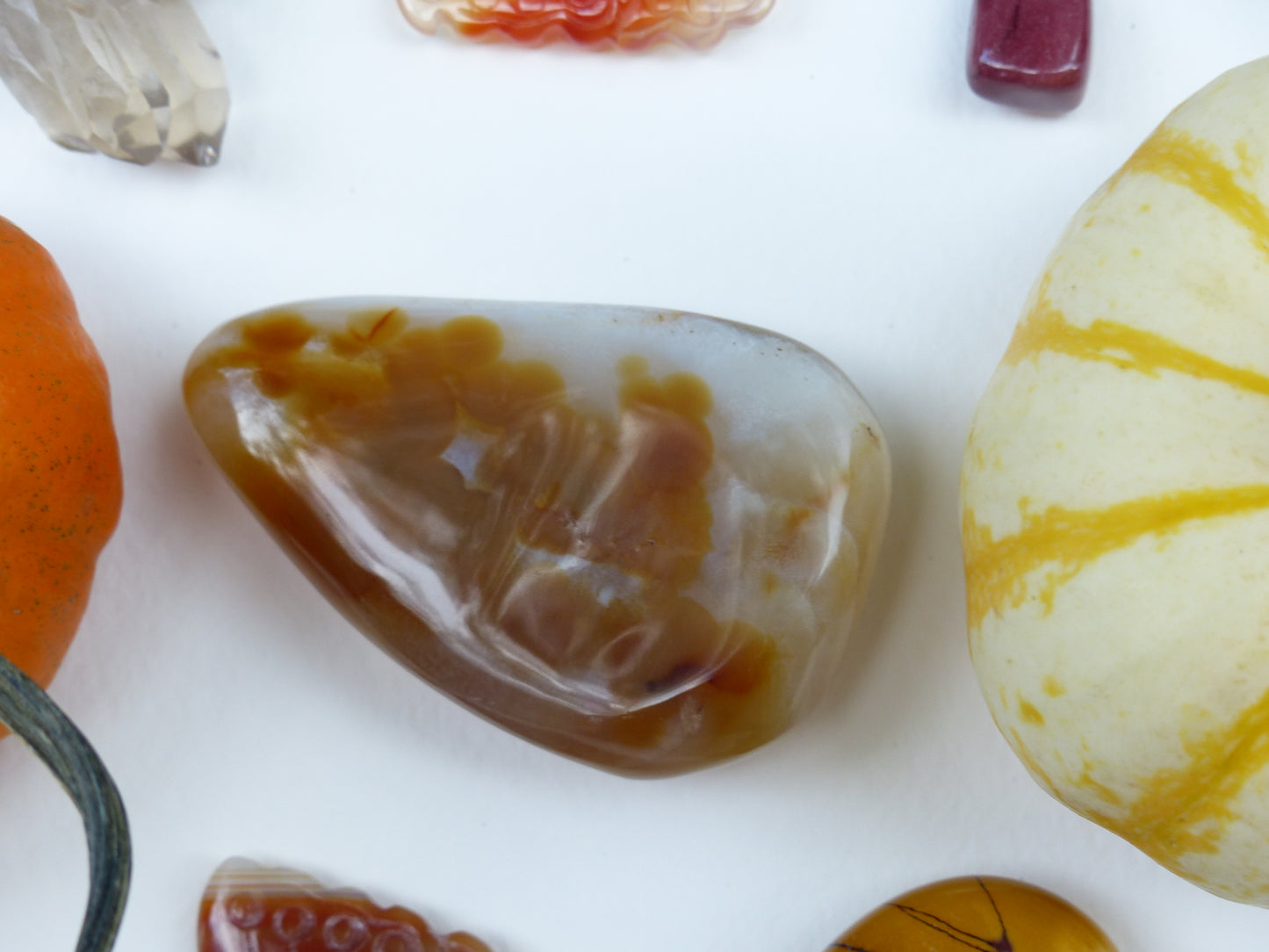 Carnelian Palm Stone (#4)