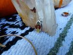 Multicolored Baltic Amber Pendant in Sterling Silver (#5)