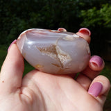 Flower Agate Palm Stone from Madagascar