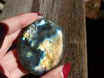 Labradorite Palm Stone (#41)