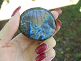 Labradorite Palm Stone (#41)