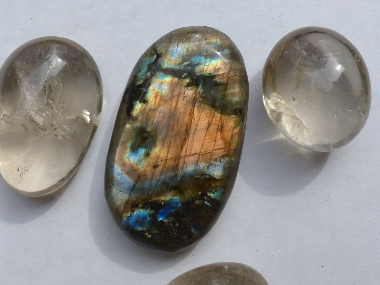 Labradorite Palm Stone (#28)