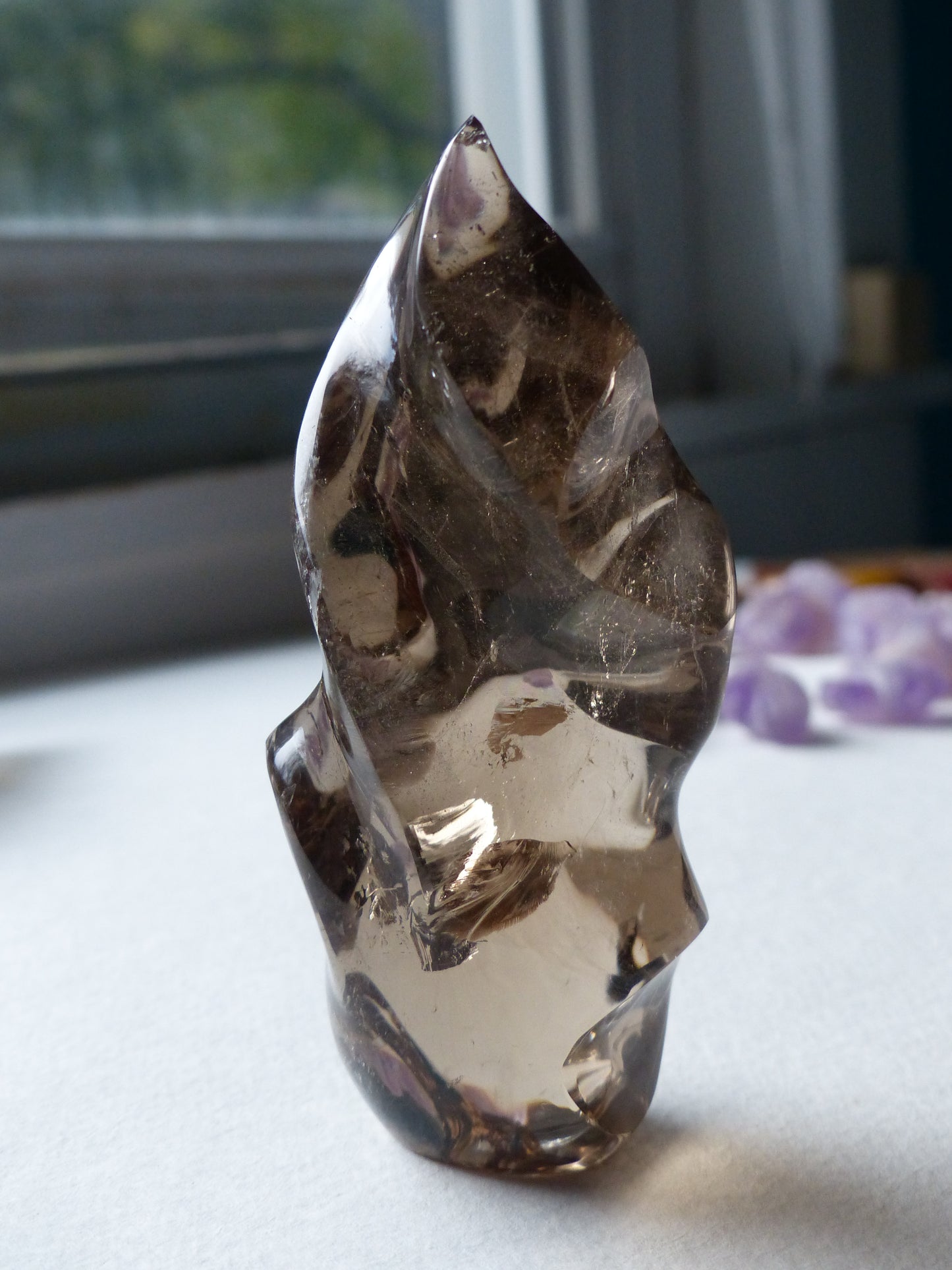 Smoky Quartz Flame (#2)