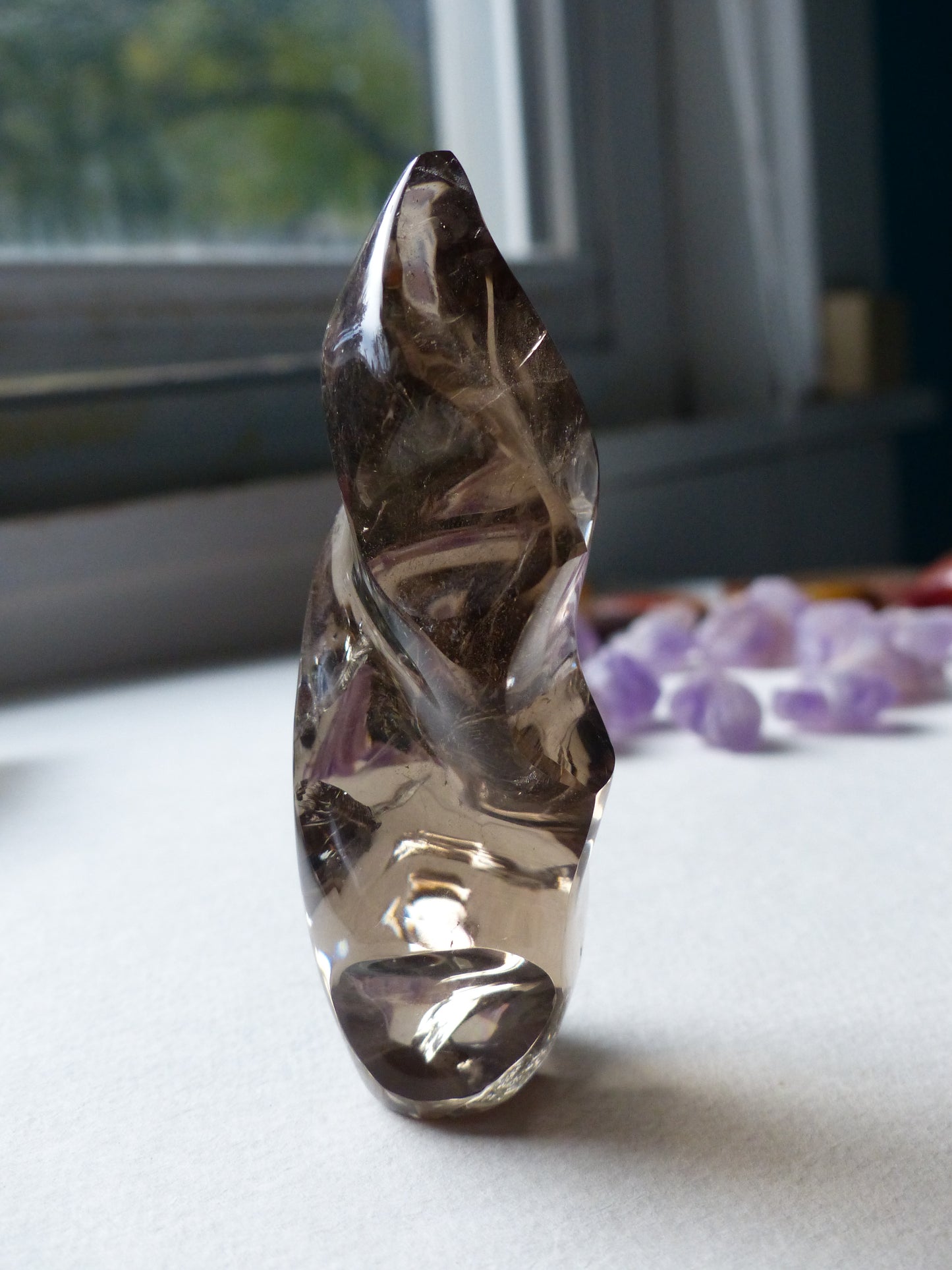 Smoky Quartz Flame (#2)