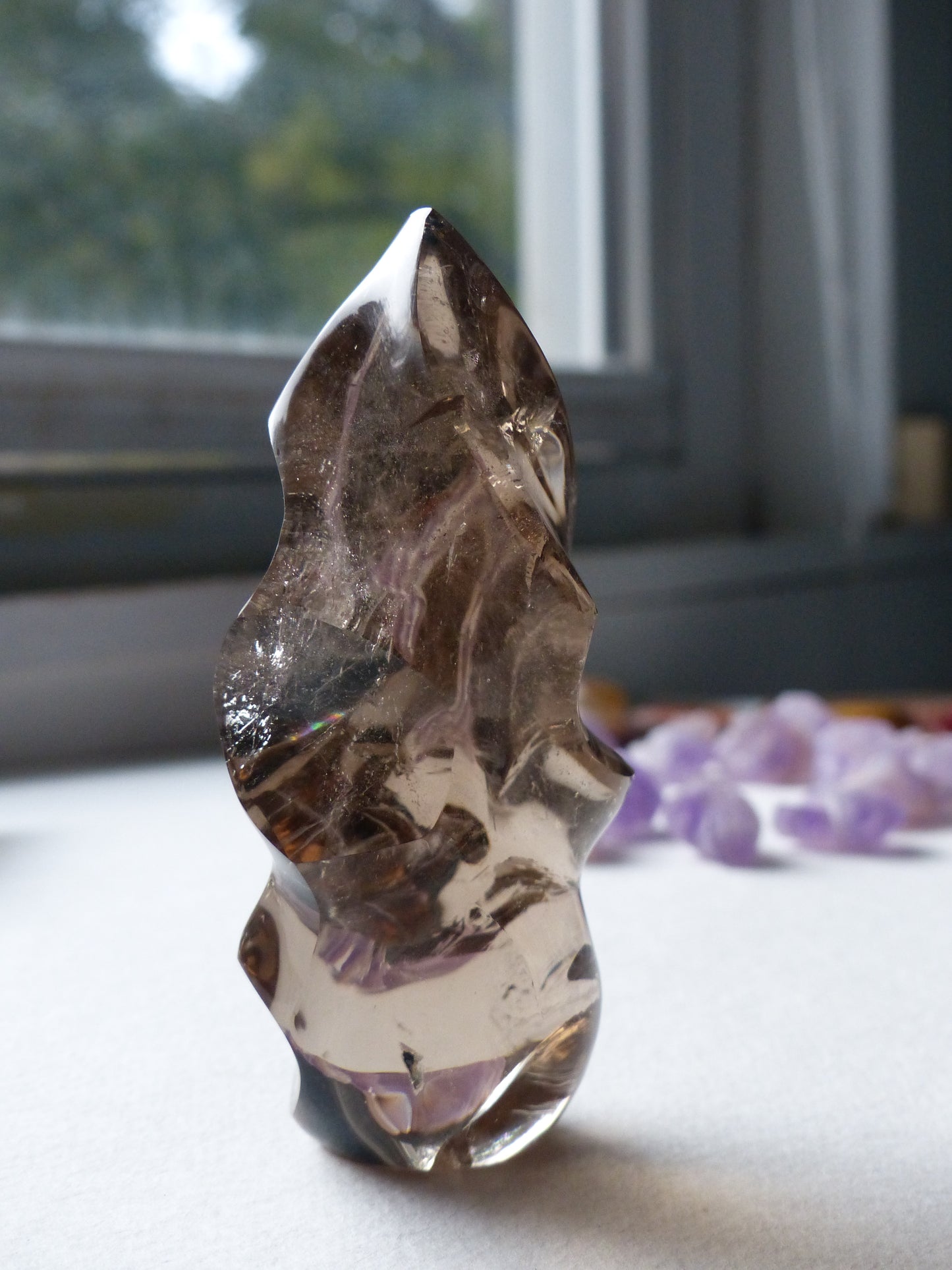Smoky Quartz Flame (#2)