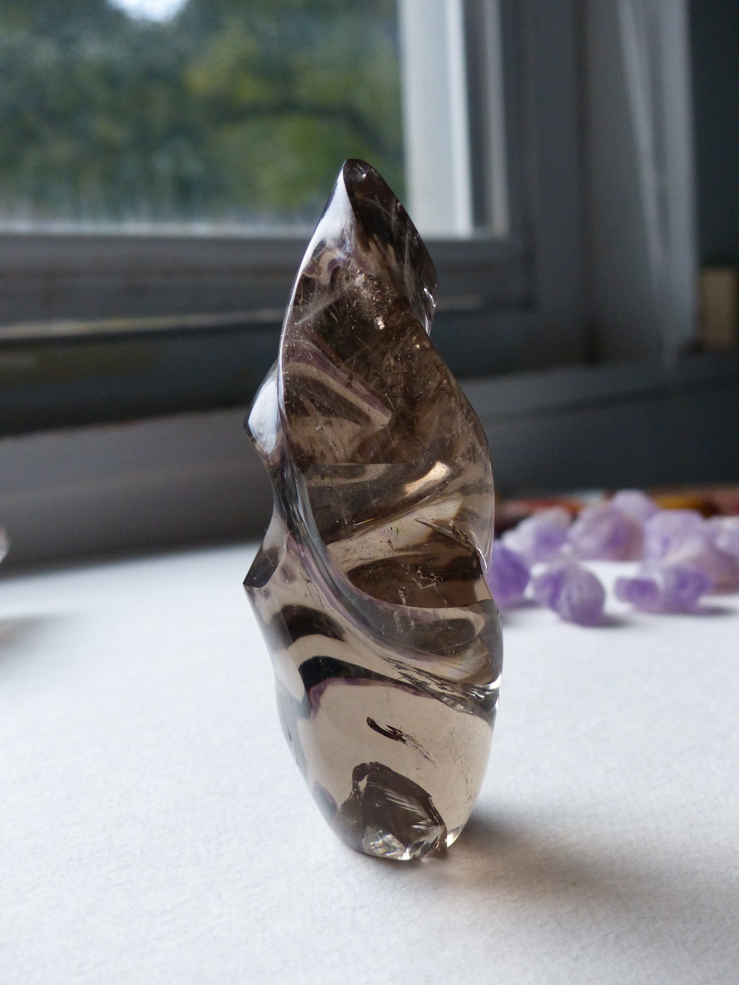 Smoky Quartz Flame (#2)
