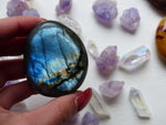 Labradorite Palm Stone (#38)