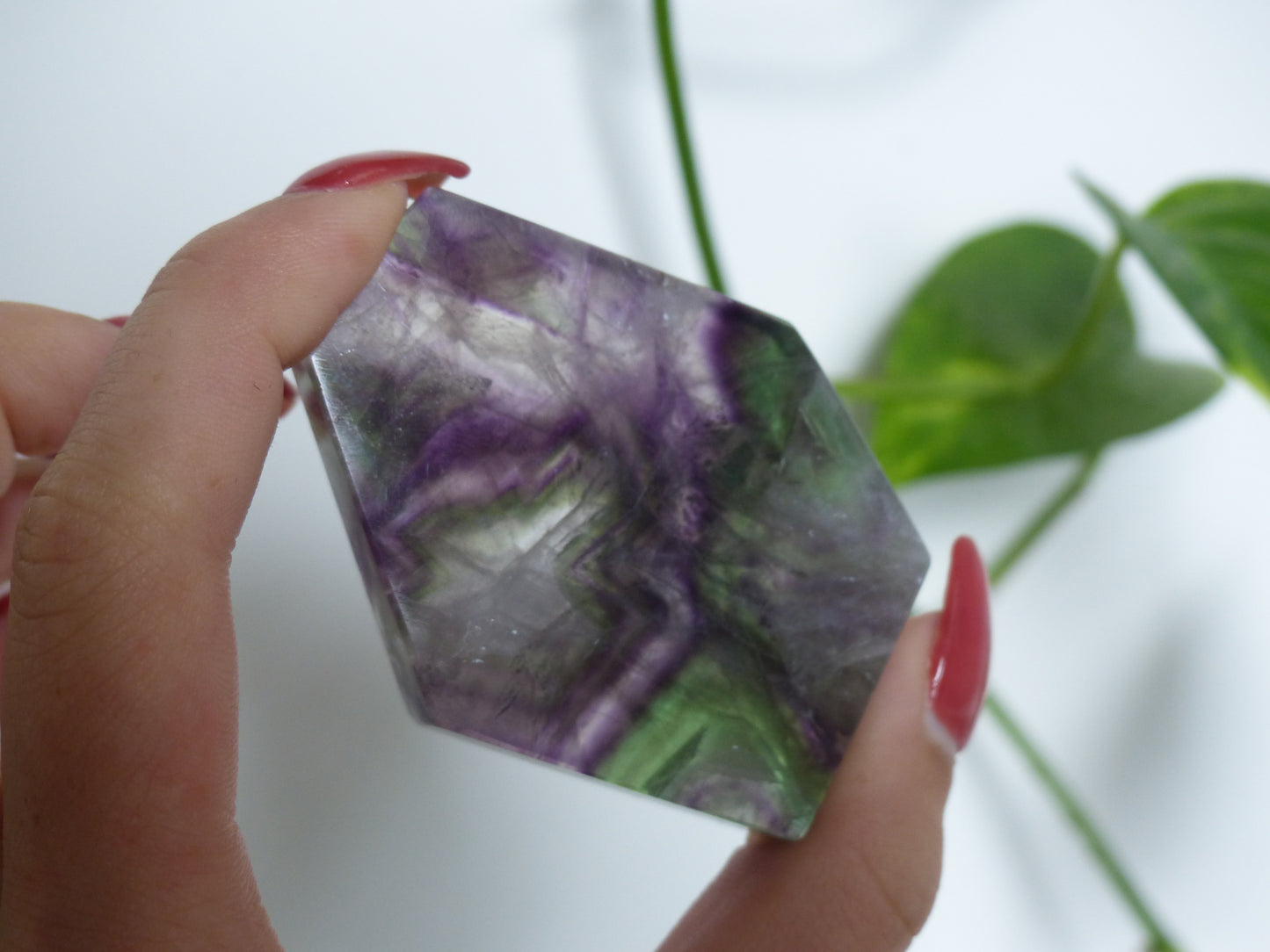Fluorite Slab, Rainbow Fluorite Slab (#11)
