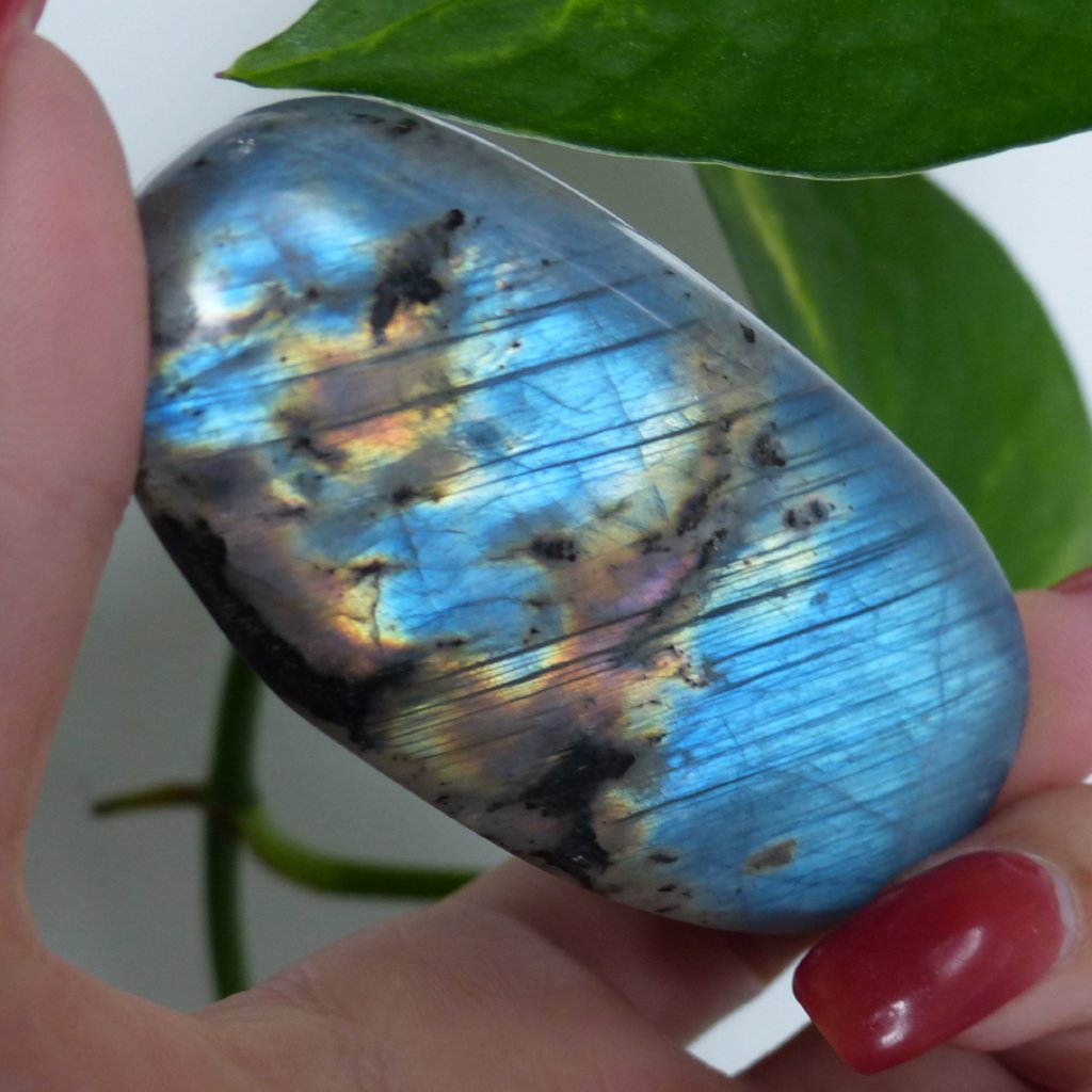 Labradorite Palm Stone (#52) - Simply Affinity
