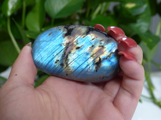 Labradorite Palm Stone (#52) - Simply Affinity