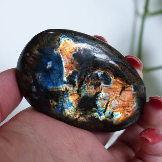 Labradorite Palm Stone (#45)