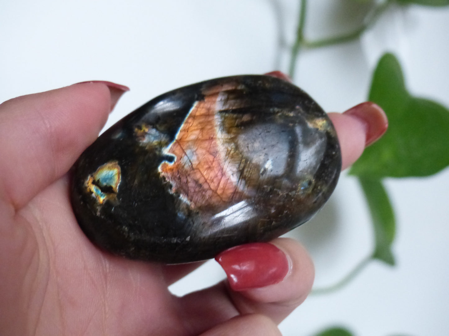 Labradorite Palm Stone (#45)