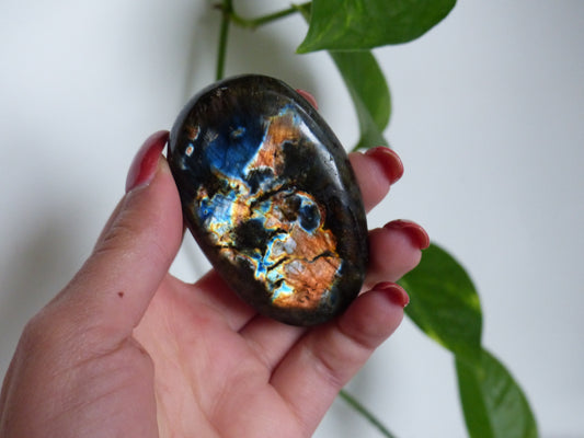 Labradorite Palm Stone (#45)
