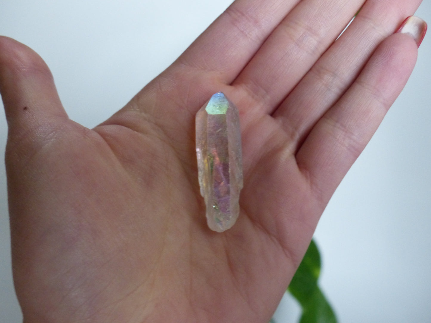 Opal Aura Quartz Point, Angel Aura Quartz Point (#8)