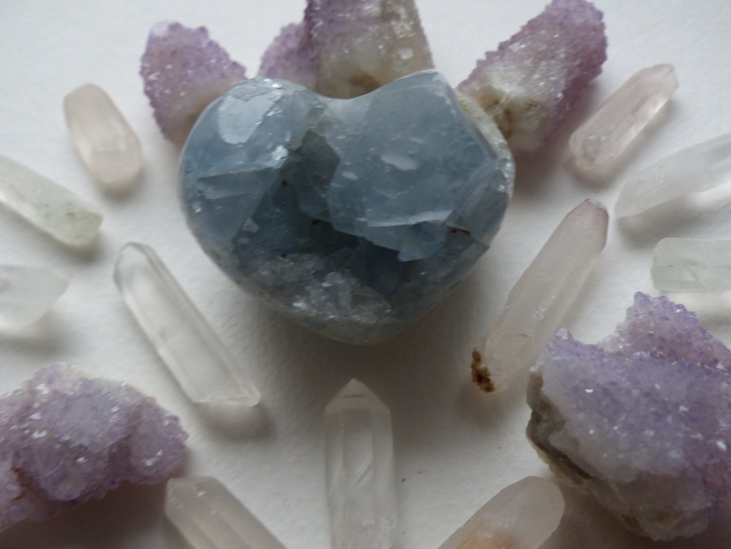 Celestite Heart
