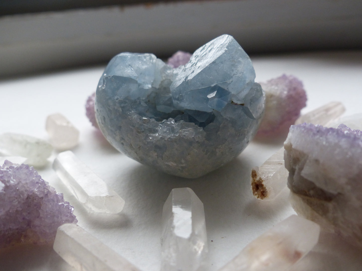 Celestite Heart