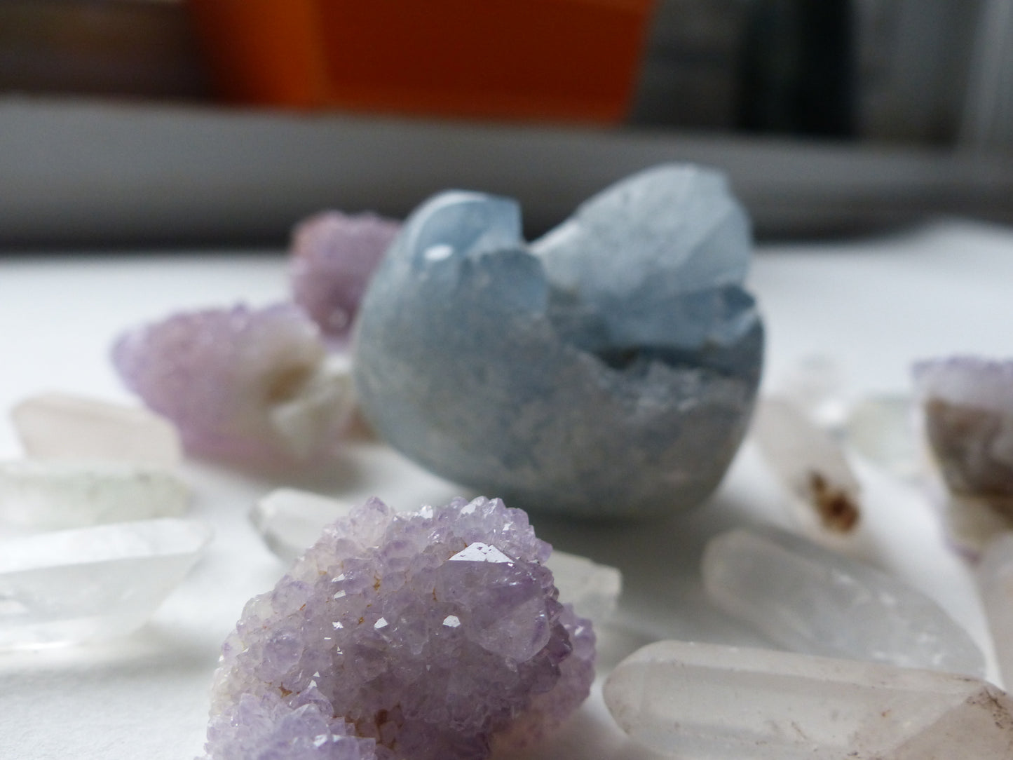 Celestite Heart