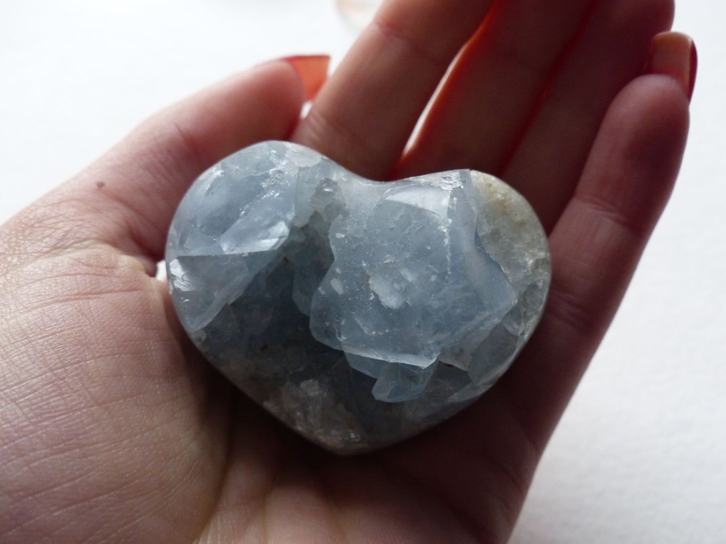Celestite Heart