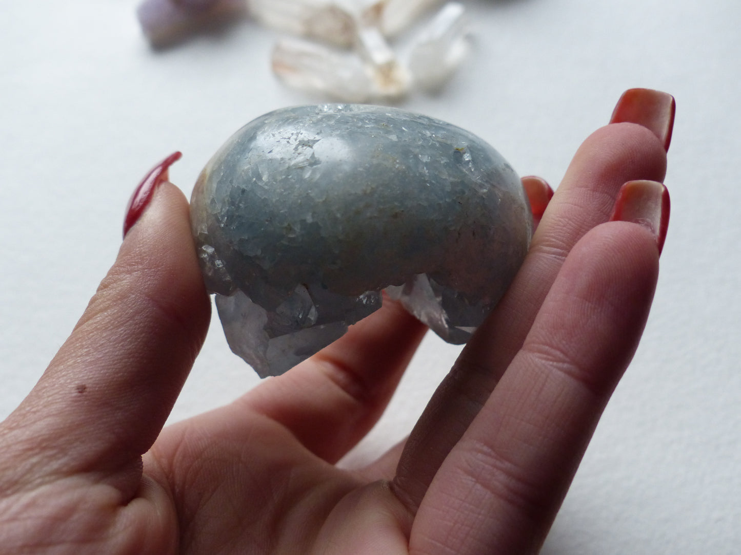 Celestite Heart