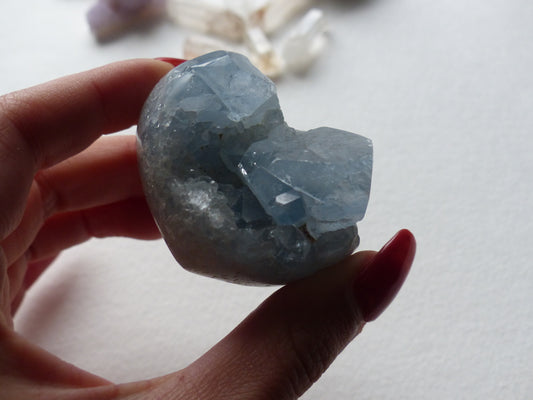 Celestite Heart