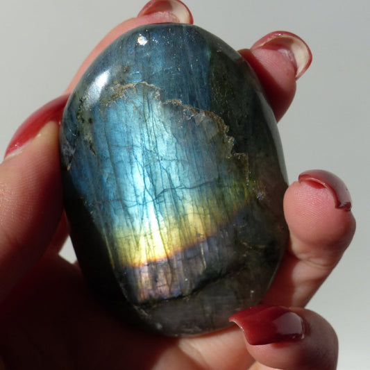 Labradorite Palm Stone (#50) - Simply Affinity
