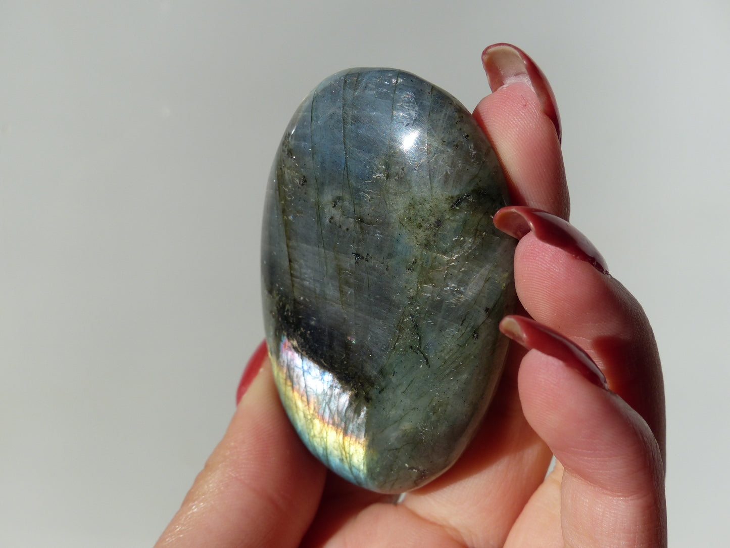 Labradorite Palm Stone (#50) - Simply Affinity