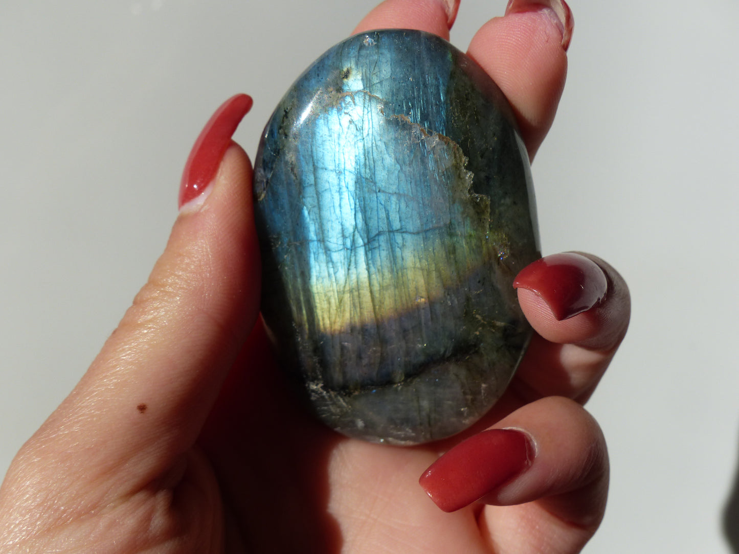 Labradorite Palm Stone (#50) - Simply Affinity