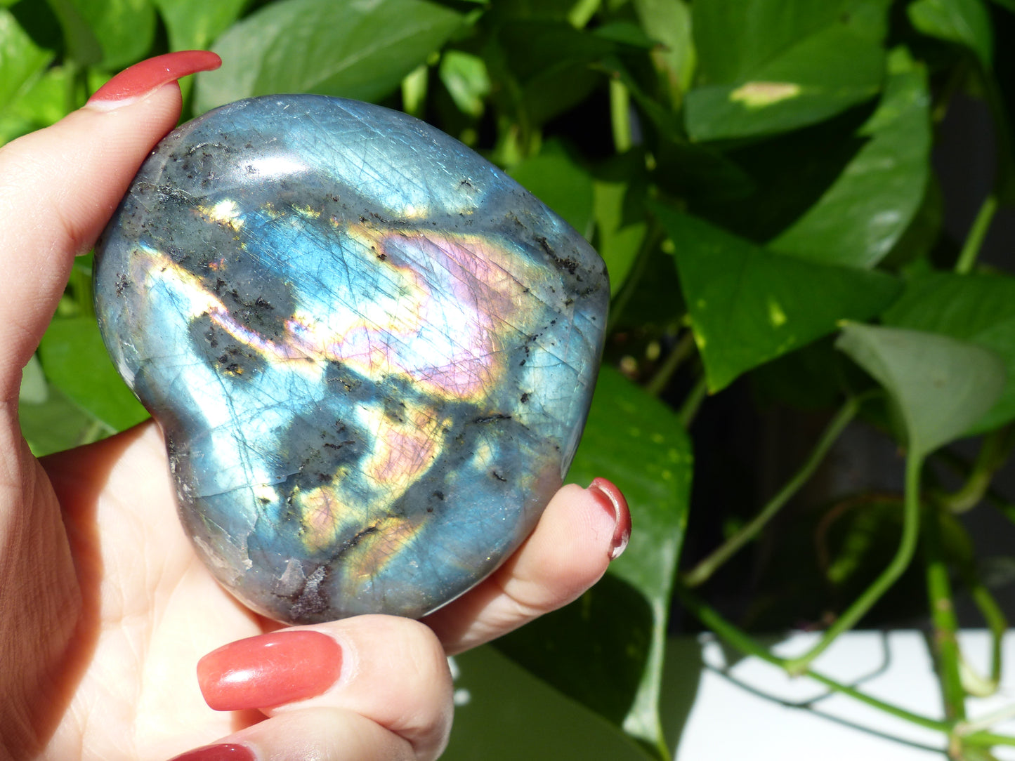 Labradorite Heart (#3)