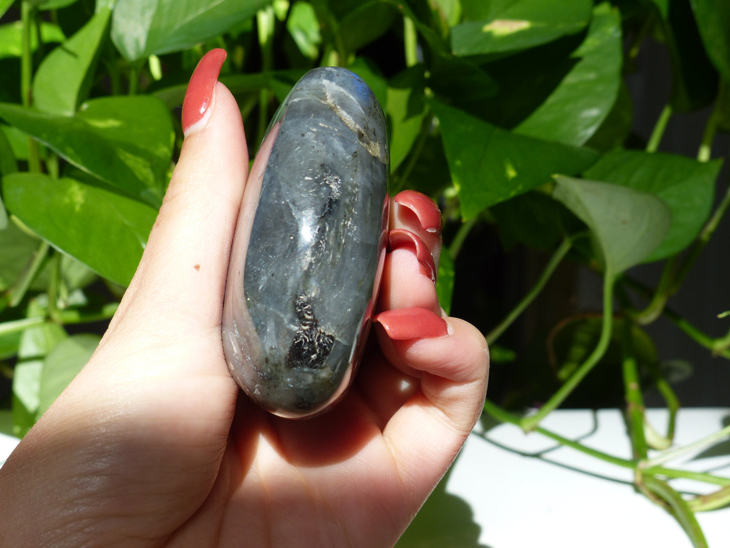 Labradorite Heart (#3)