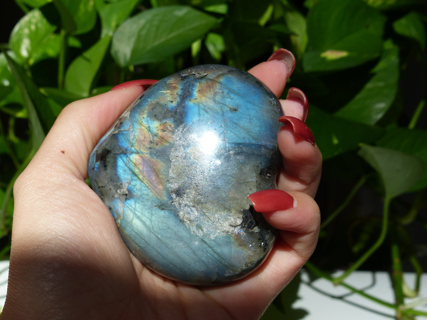 Labradorite Heart (#3)
