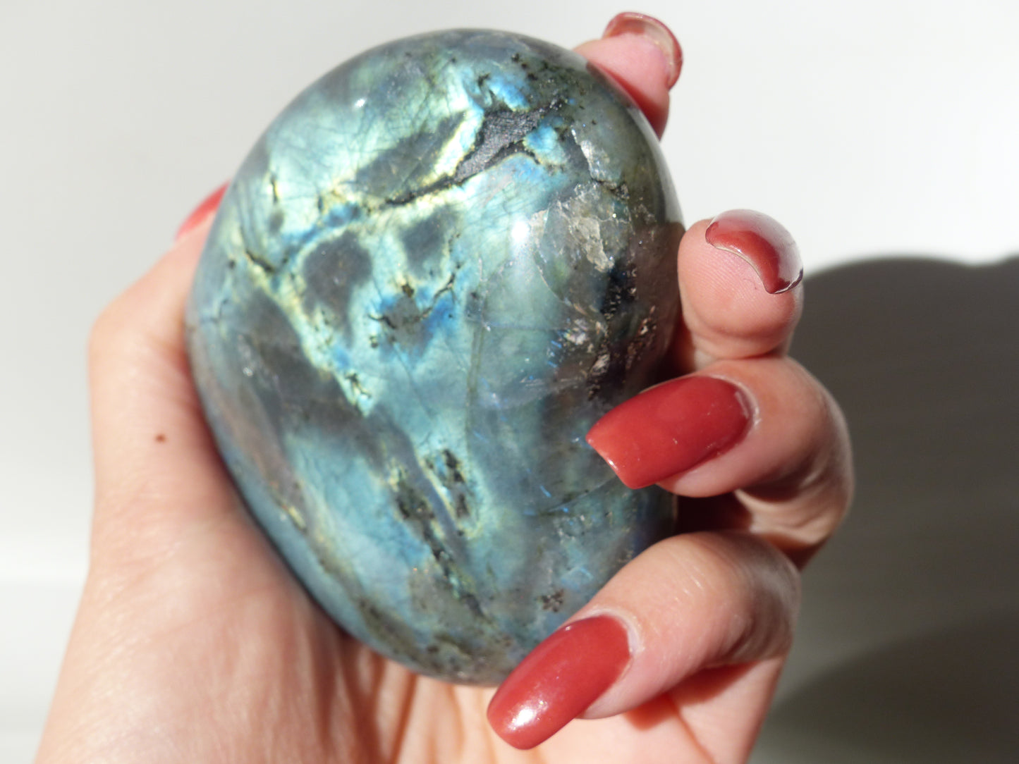 Labradorite Heart (#3)