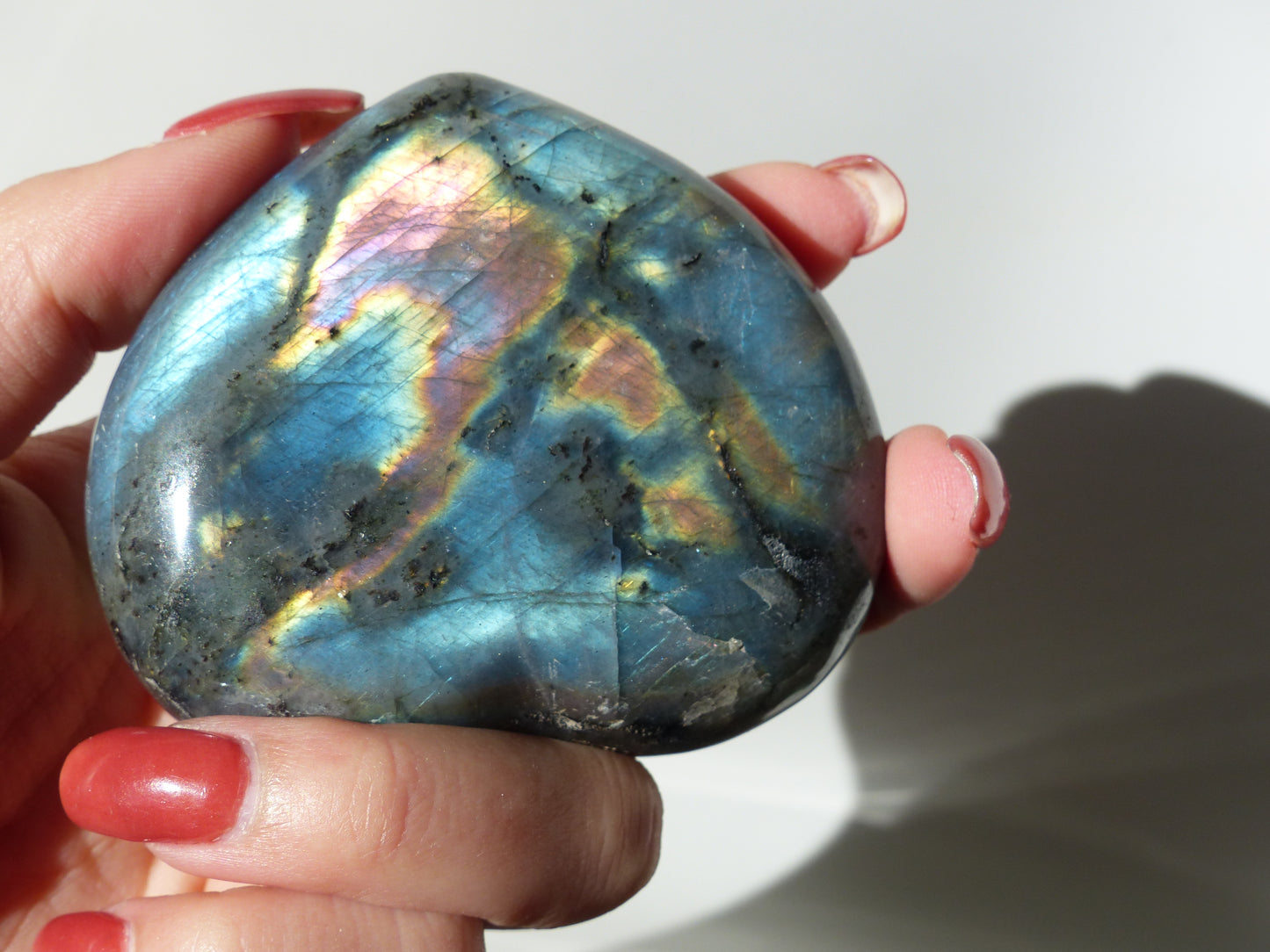 Labradorite Heart (#3)