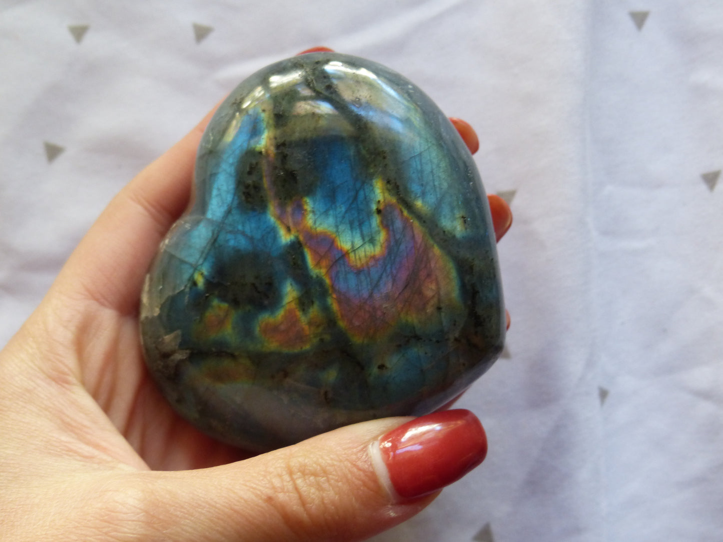 Labradorite Heart (#3)