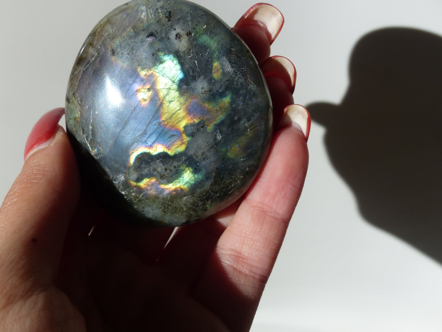 Labradorite Palm Stone (#48) - Simply Affinity