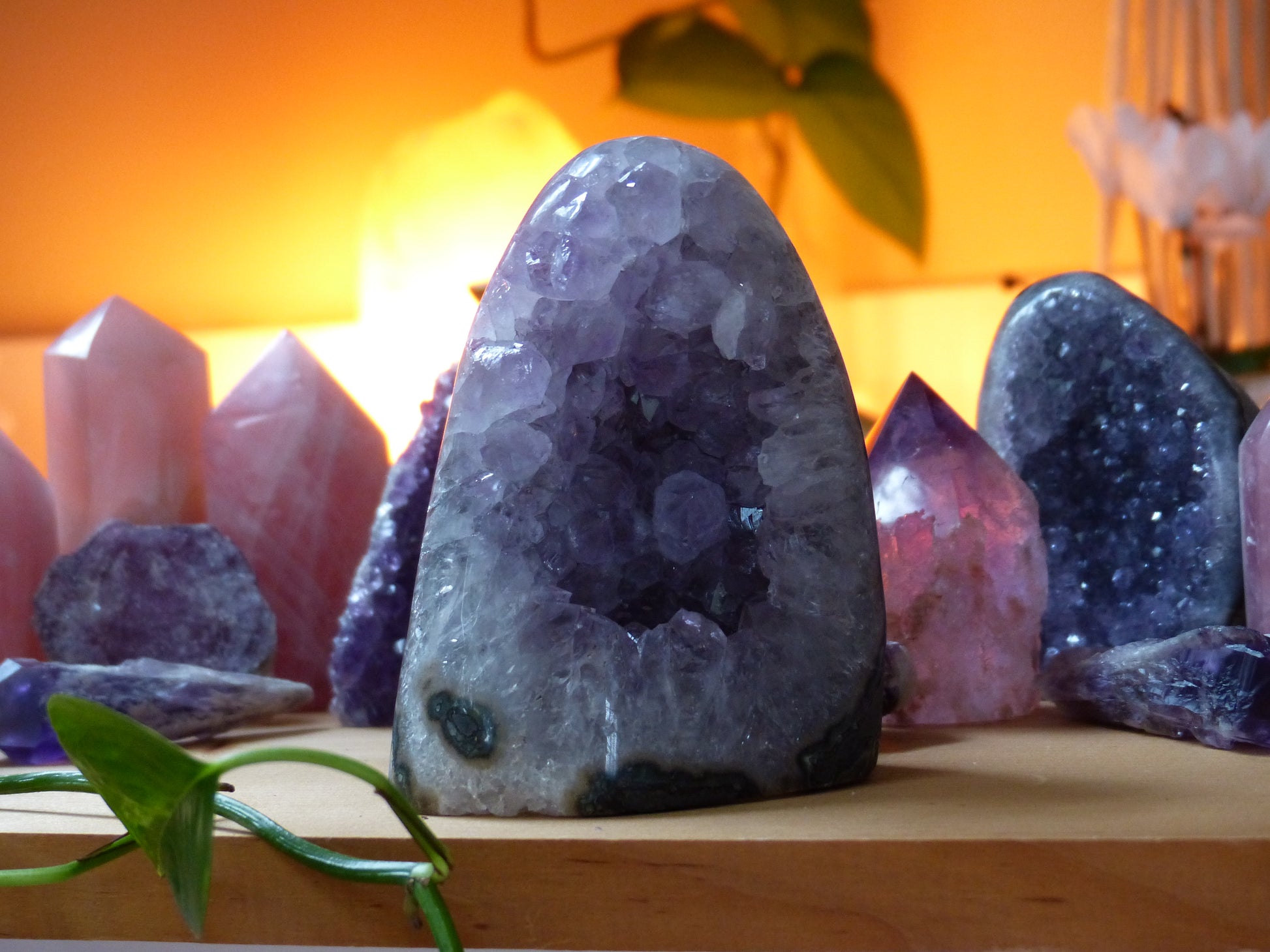 Amethyst Geode Free Form, Polished (#2) - Simply Affinity