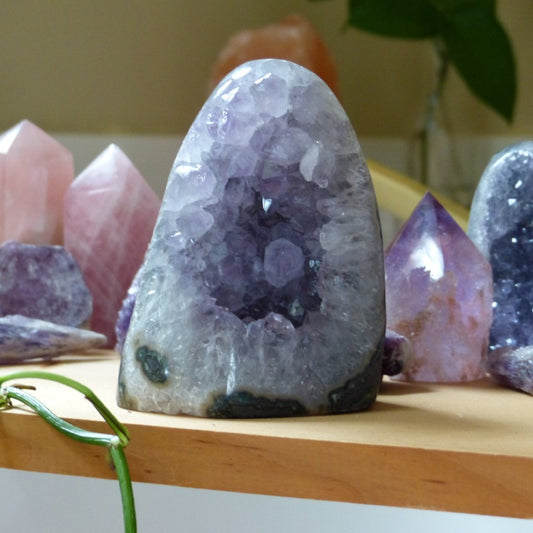 Amethyst Geode Free Form, Polished (#2) - Simply Affinity
