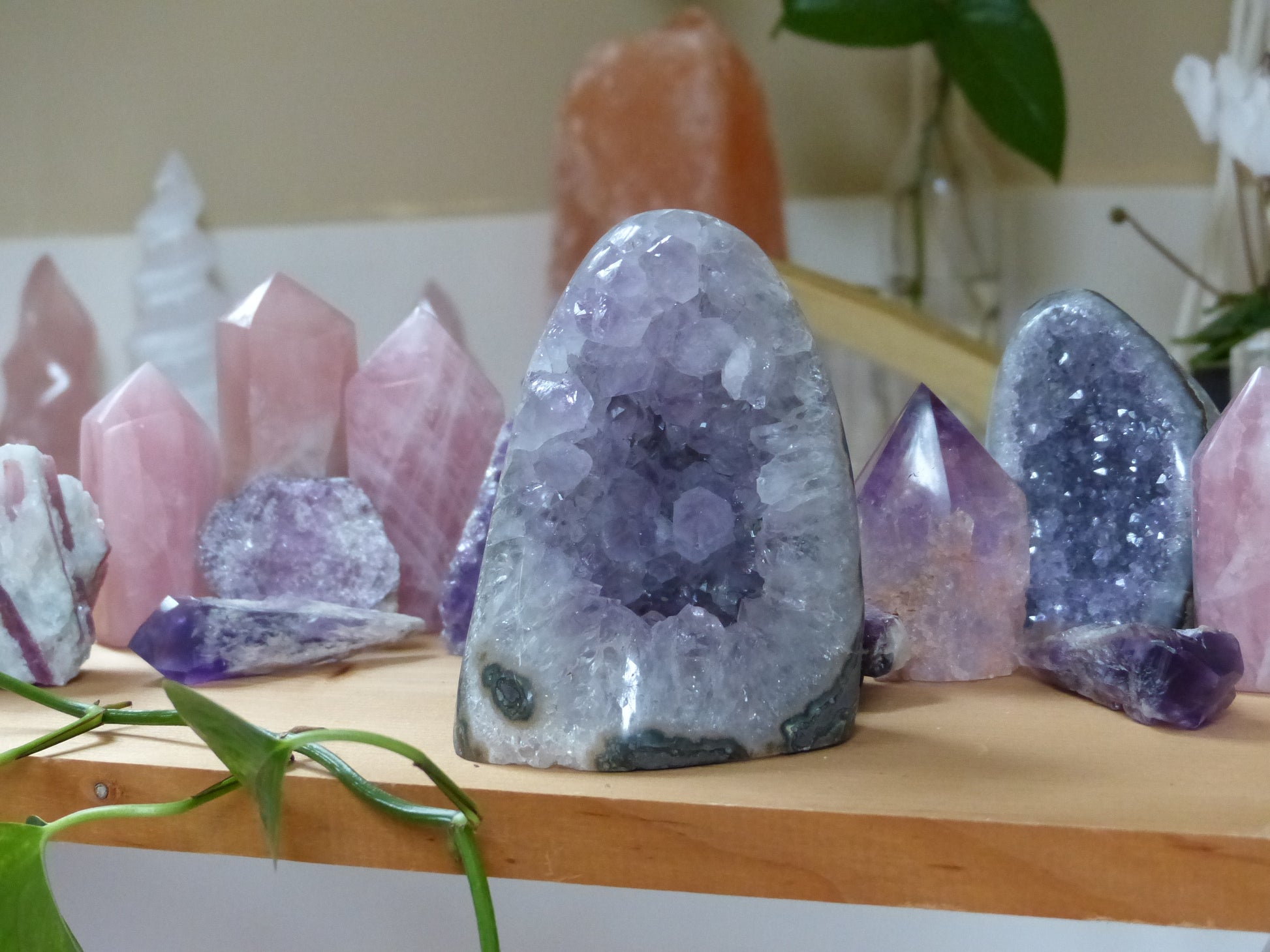 Amethyst Geode Free Form, Polished (#2) - Simply Affinity