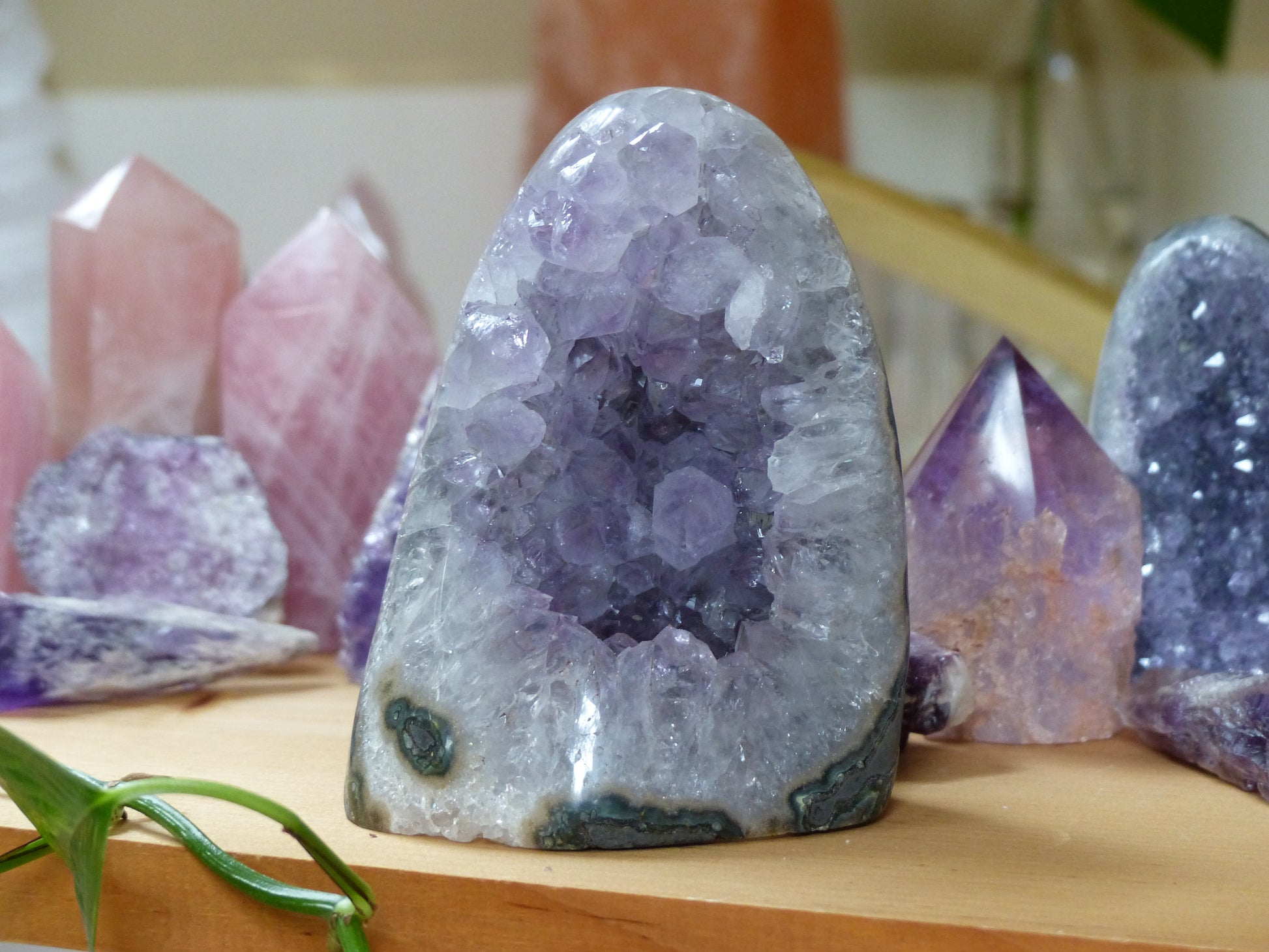 Amethyst Geode Free Form, Polished (#2) - Simply Affinity
