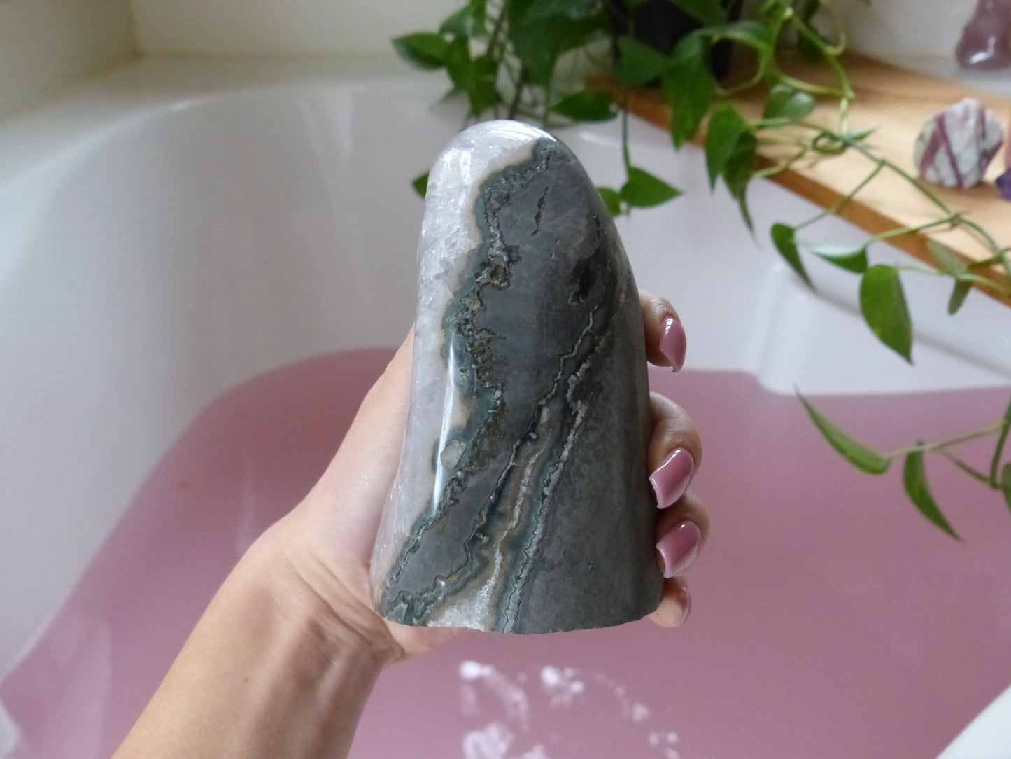 Amethyst Geode Free Form, Polished (#2) - Simply Affinity