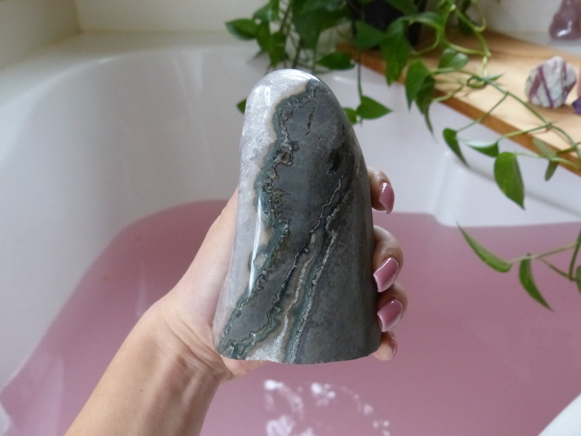 Amethyst Geode Free Form, Polished (#2) - Simply Affinity